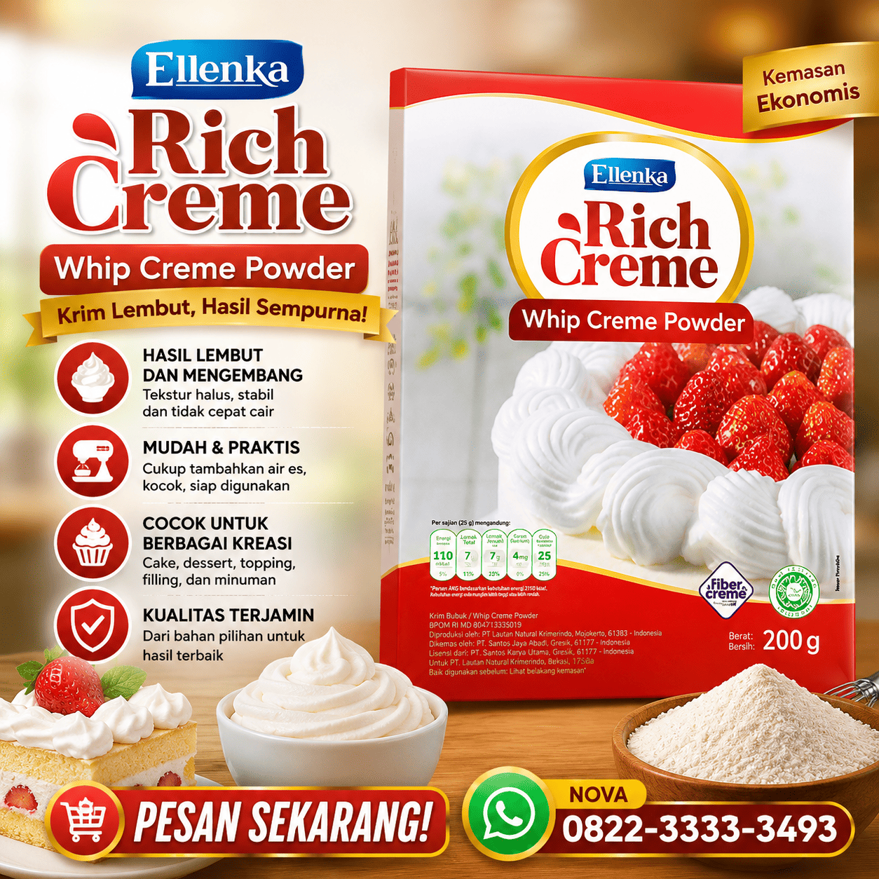 ELLENKA WHIP 200GR (DOS=24)(MAR28)